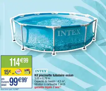 Kit Piscinette Tubulaire Océan