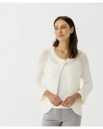 Damart Gilet boléro maille ruban offre