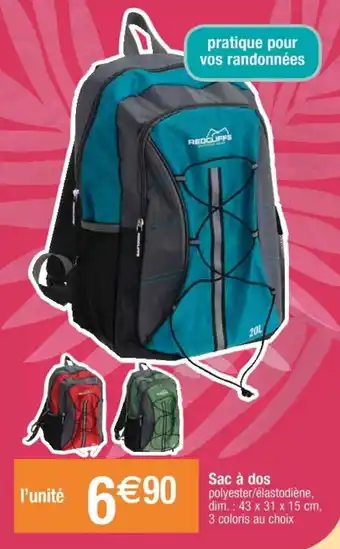 Cora x Carrefour Sac à Dos offre