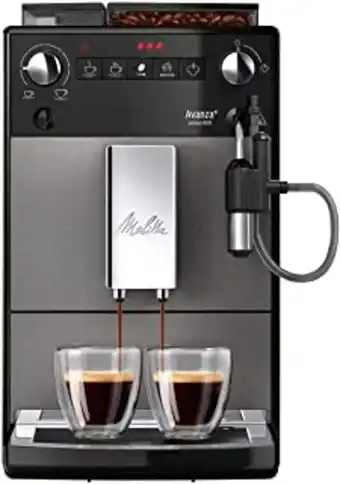 Melitta machine à café entièrement automatique, série avanza 600, art. n° 6767843, acier inoxydable, 1450 w, 1,5 litre, my...