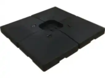 4 dalles à lester pour gros parasol déporté - 4 x 3 - 104 kg