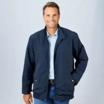 Bleu Bonheur Blouson homme zippé déperlant offre