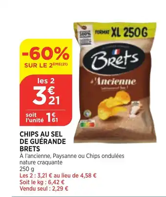 BRETS chips au sel de guérande