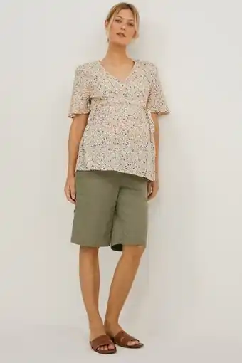 Short de grossesse avec ceinture - lycra®