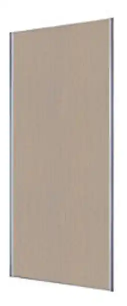 Castorama Porte de placard coulissante décor chêne gris form valla 92,2 x 247,5 cm offre