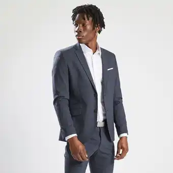 Veste de costume prince de galles slim