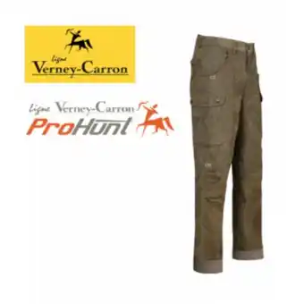 Pantalon verney carron pro hunt sika kaki
