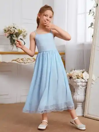 SheIn Shein fille robe de soirée en dentelle offre