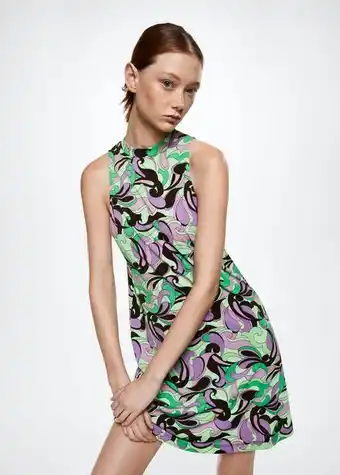 Robe imprimée rétro
