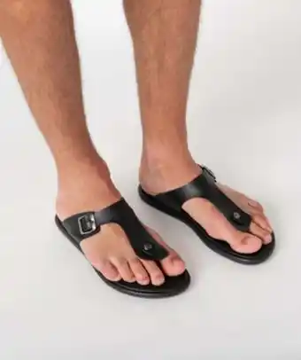 Gémo Sandales homme unies à bride en t vue1 - gemo (casual) - gemo offre