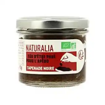Naturalia Tapenade noire naturalia 90g bio offre