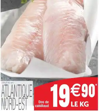 Cora x Carrefour Dos de cabillaud offre