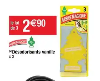 Cora x Carrefour Désodorisants vanille offre
