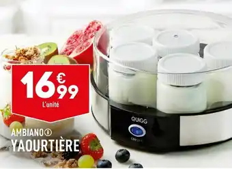 ALDI AMBIANO yaoutière offre