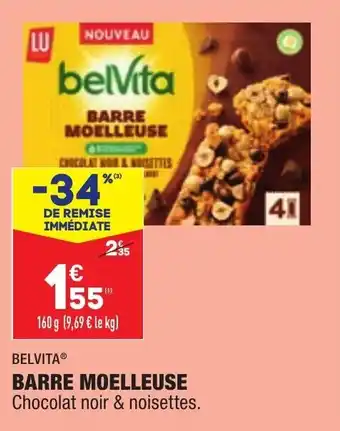 ALDI BELVITA barre moelleuse offre