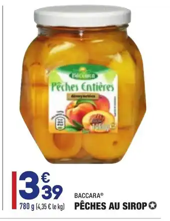 ALDI Pêches Au Sirop offre