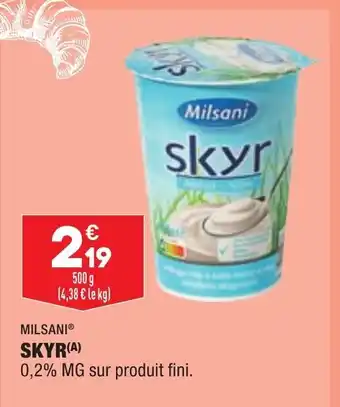 ALDI Milsani Skyr offre