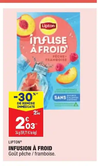 ALDI Lipton Infusion a Froid offre