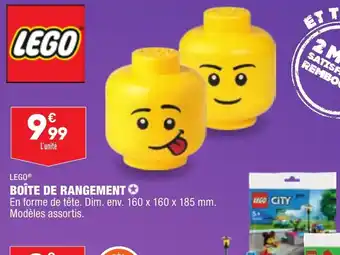 ALDI Lego Boîte de Rangement offre