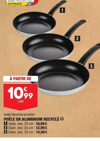 ALDI Poêle En Aluminium Recyclé offre