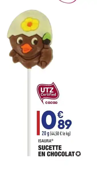 Sucette en Chocolat