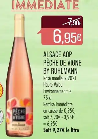 Alsace AOP PĂȘche de Vigne By Ruhlmann