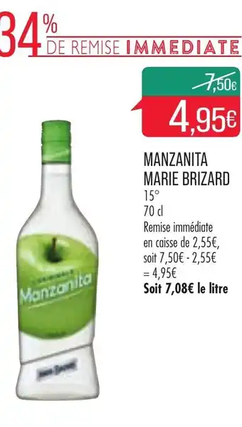 Match Manzanita Marie Brizard offre