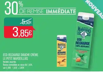 Match Le Petit marseillas Eco-Recharge Douche Crème offre