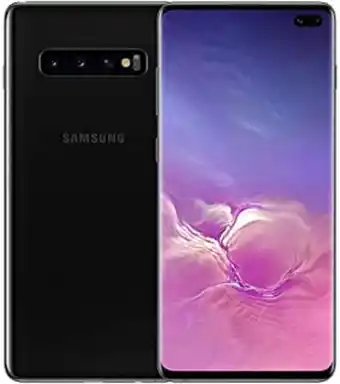 Amazon Samsung galaxy s10+ - smartphone portable débloqué 4g (ecran : 6,4 pouces - single sim - 128go - android) - noir (recondit... offre