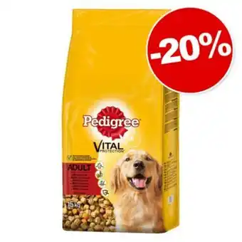 Zooplus Croquettes pedigree 13 / 15 kg pour chien : 20 % de remise ! offre
