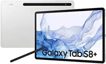 Amazon Samsung galaxy tab s8+ 12.4'' 128 go argent wifi (fr version) offre