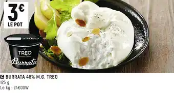 Treo burrata 48% m.g.