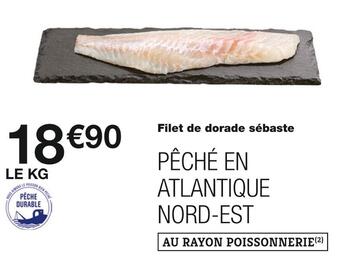 Monoprix Filet de dorade sébaste offre