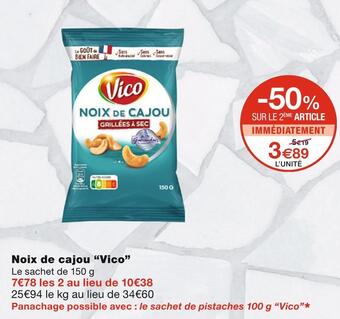 Monoprix Vico noix de cajou offre
