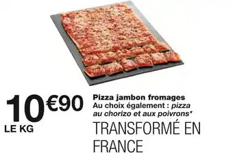 Monoprix Pizza jambon fromages offre