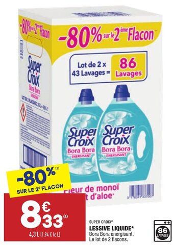 ALDI Lessive Liquide offre