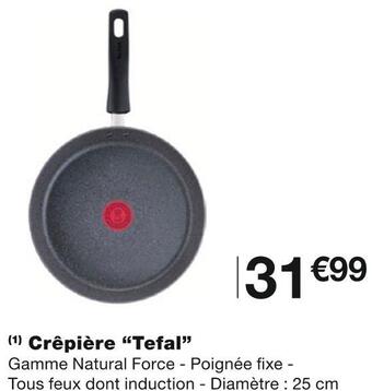 Monoprix Tefal crêpière offre