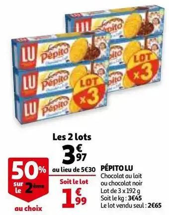 Auchan Pépito lu offre