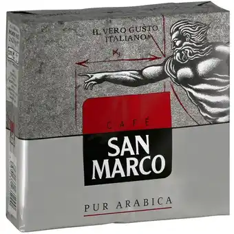 Auchan Café moulu pur arabica san marco offre