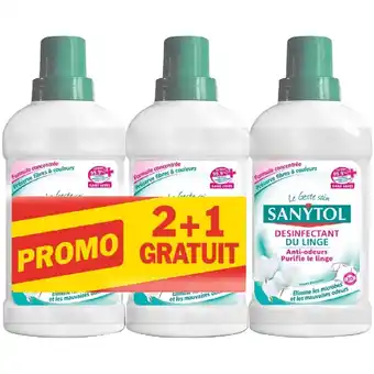 Auchan Désinfectant du linge sanytol offre
