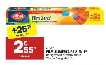 Film Alimetaire 2-en-1