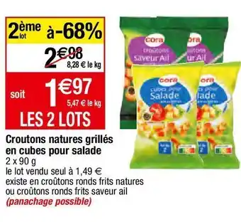 Migros Salade cora offre