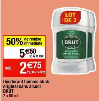 Migros Déodorant brut offre