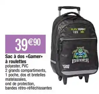 Migros Sac à dos à roulettes offre