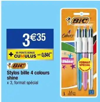 Migros Stylos bic offre
