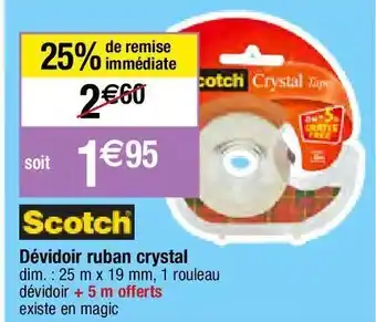 Migros Dévidoir pour ruban adhésif scotch offre