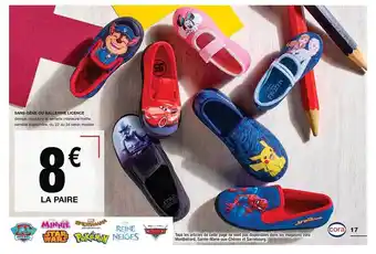 Cora x Carrefour Sans-gêne ou ballerine licence offre