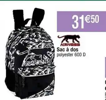 Cora x Carrefour Sac à dos airness offre