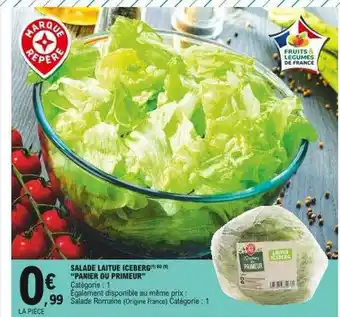 E.Leclerc Salade laitue iceberg offre