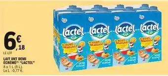 E.Leclerc Lait uht demi écrémé offre
